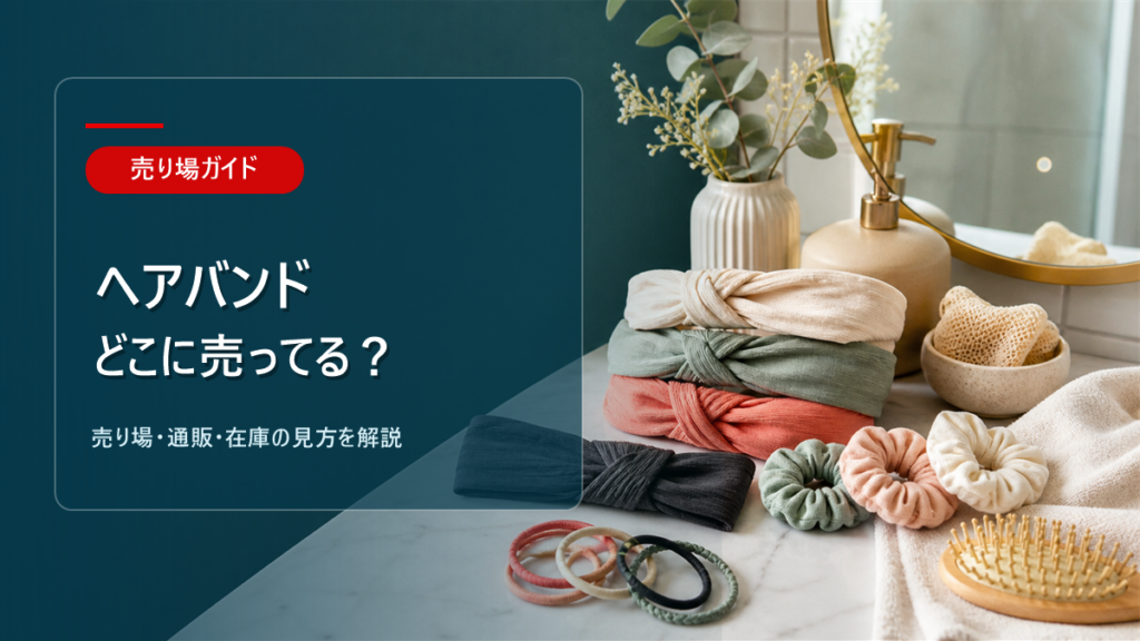 ヘアバンドはどこに売ってるかを解説するアイキャッチ画像