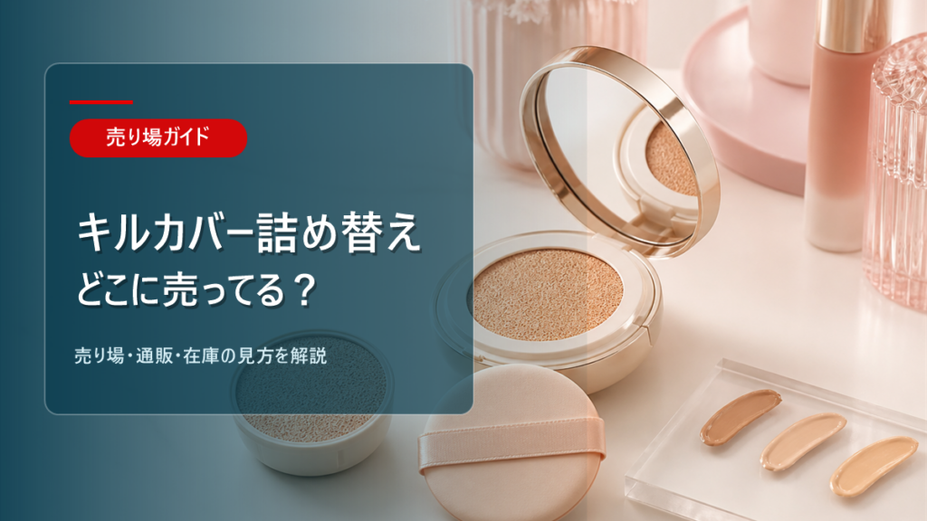 キルカバー 詰め替えはどこに売ってるかを解説するアイキャッチ画像