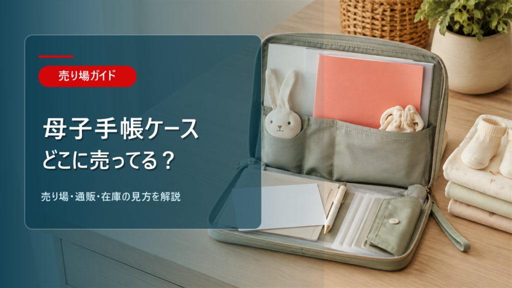 母子手帳ケースはどこに売ってるかを解説するアイキャッチ画像