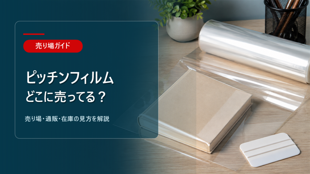 ピッチンフィルムはどこに売ってるかを解説するアイキャッチ画像