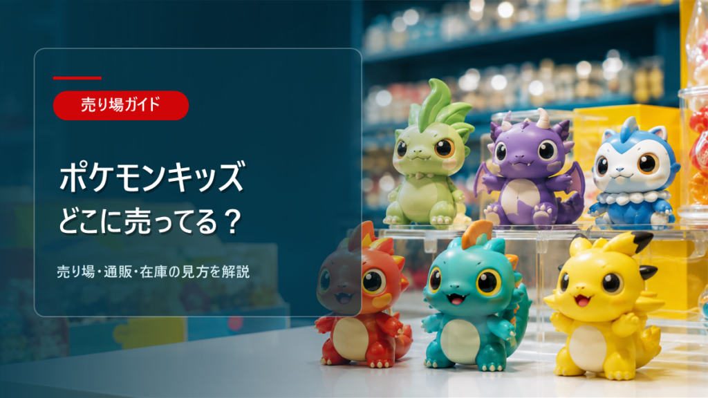 ポケモンキッズはどこに売ってるかを解説するアイキャッチ画像