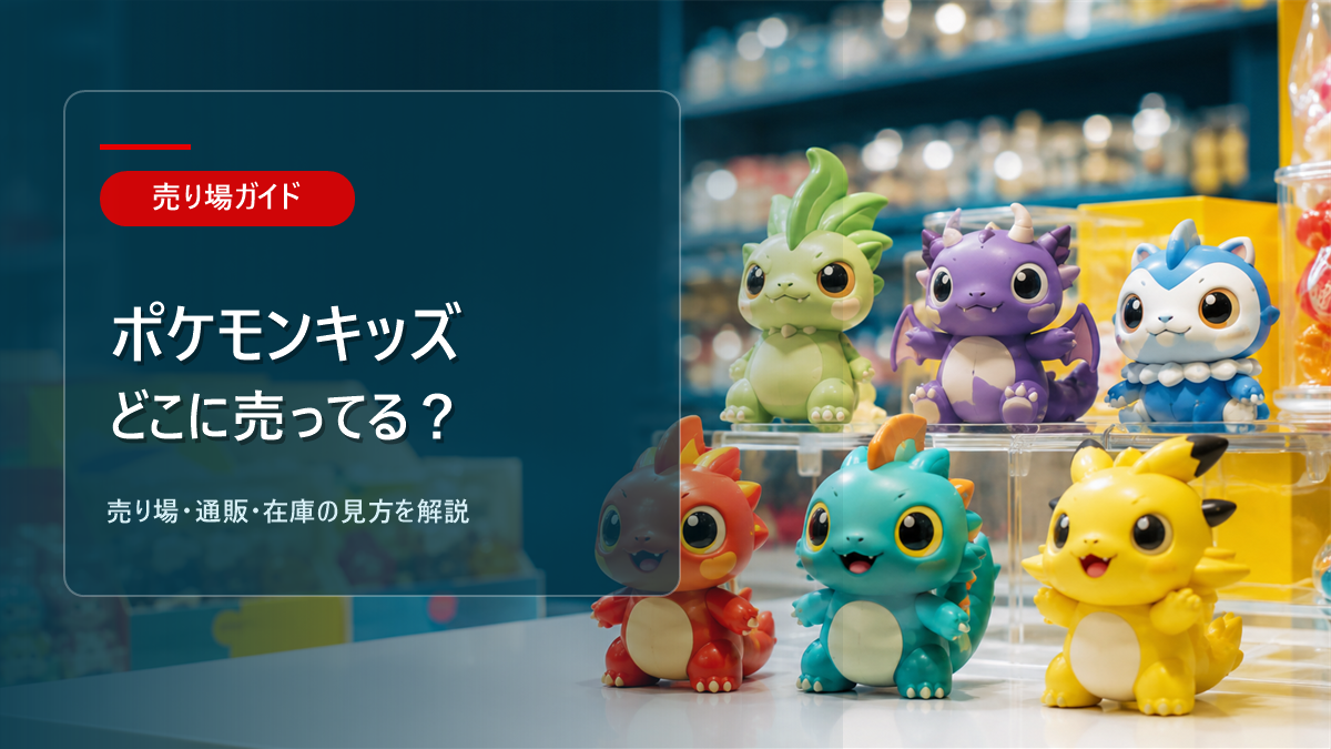 ポケモンキッズはどこに売ってるかを解説するアイキャッチ画像