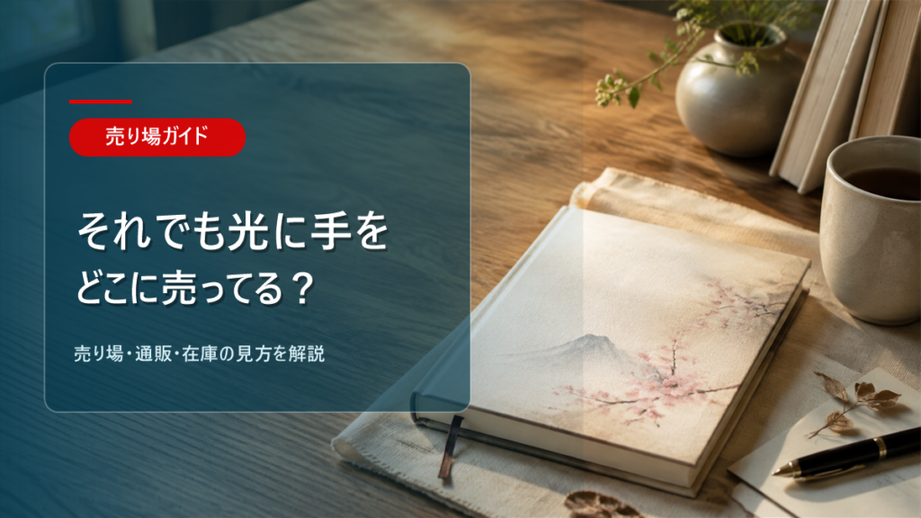 それでも光に手を伸ばすはどこに売ってるかを解説するアイキャッチ画像