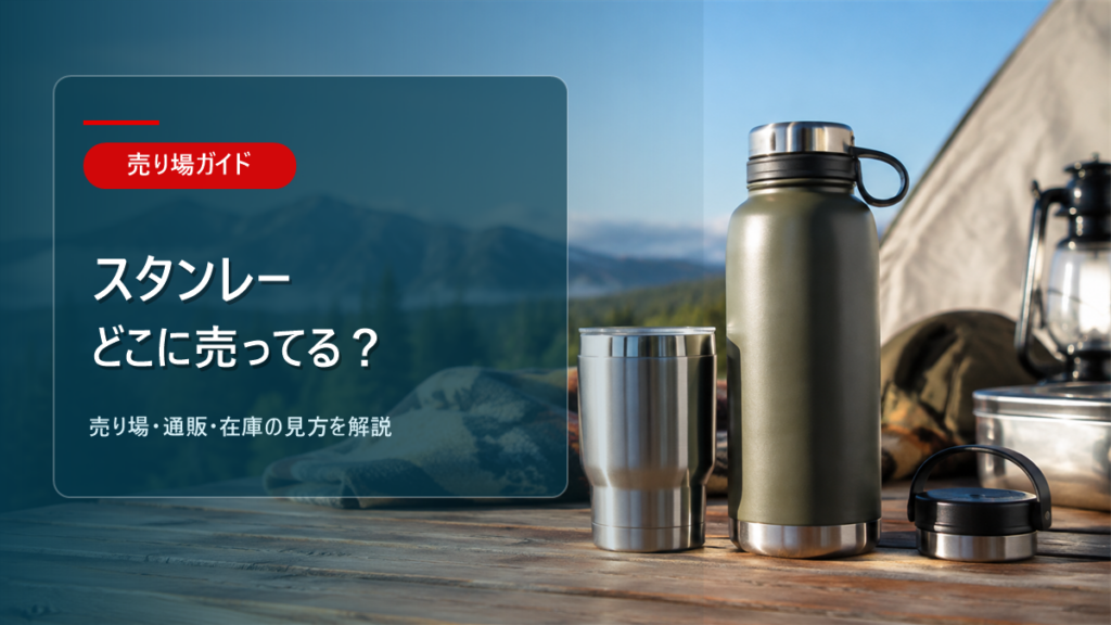 スタンレーはどこに売ってるかを解説するアイキャッチ画像
